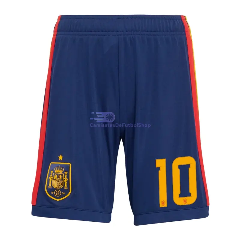 Camiseta Olmo 10 España 2026 1ª Equipación ML Rojo/Azul