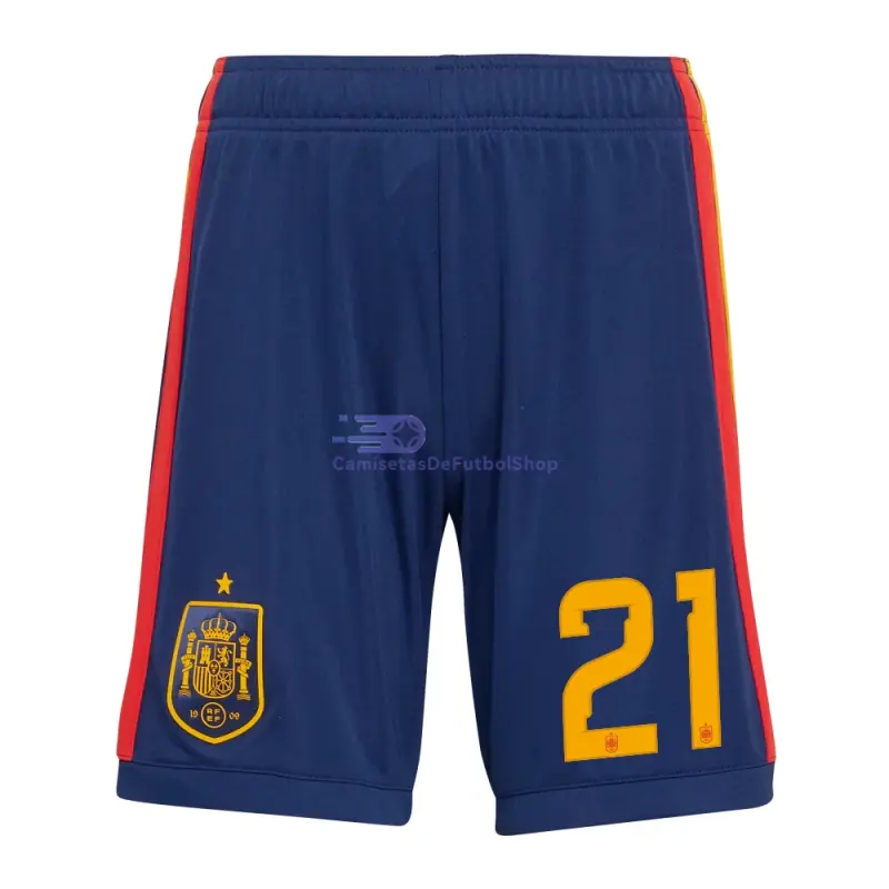 Camiseta Oyarzabal 21 España 2026 1ª Equipación ML Rojo/Azul