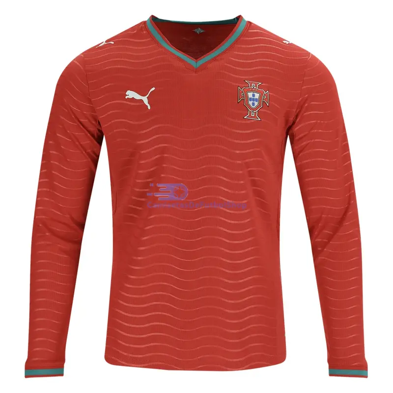 Camiseta Portugal 2026 1ª Equipación Mundial ML Rojo