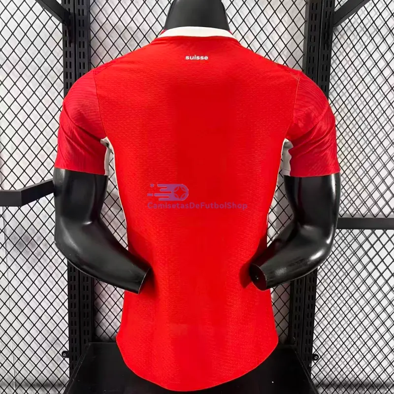 Camiseta Suiza 2026 1ª Equipación Mundial Rojo (EDICIÓN JUGADOR)