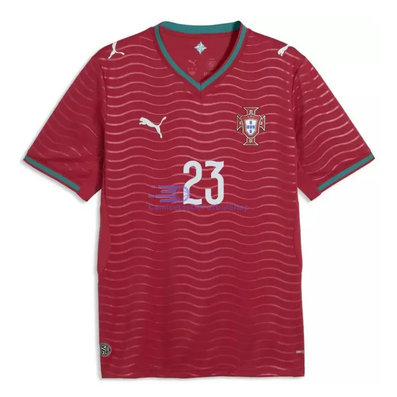 Camiseta Vitinha 23 Portugal 2026 1ª Equipación Rojo