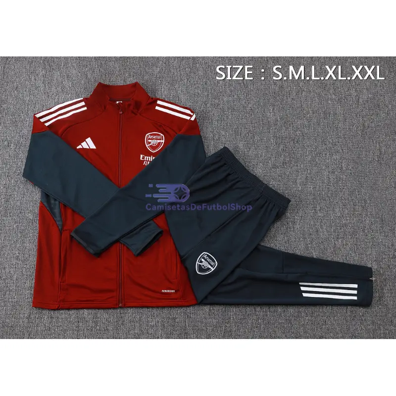 Chandal Arsenal 2025/2026 Rojo/Azul Marino