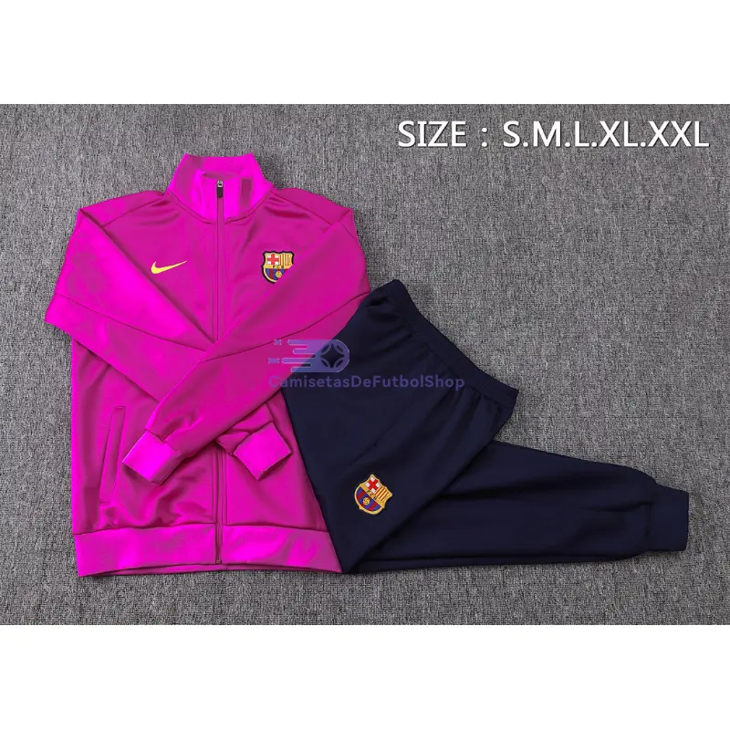 Chandal Barcelona 2025/2026 Morado/Negro