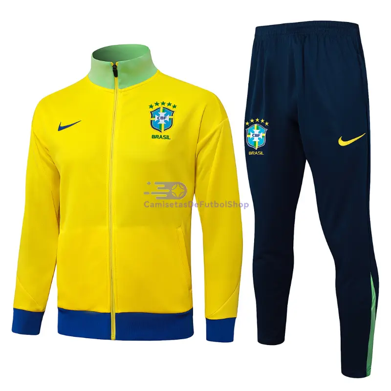 Chaqueta Brasil 2025/2026 Amarillo/Verde
