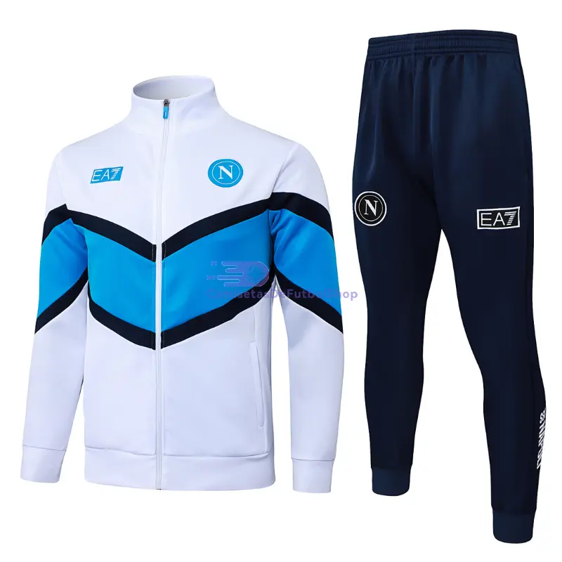 Chandal Napoli 2025/2026 Blanco/Azul