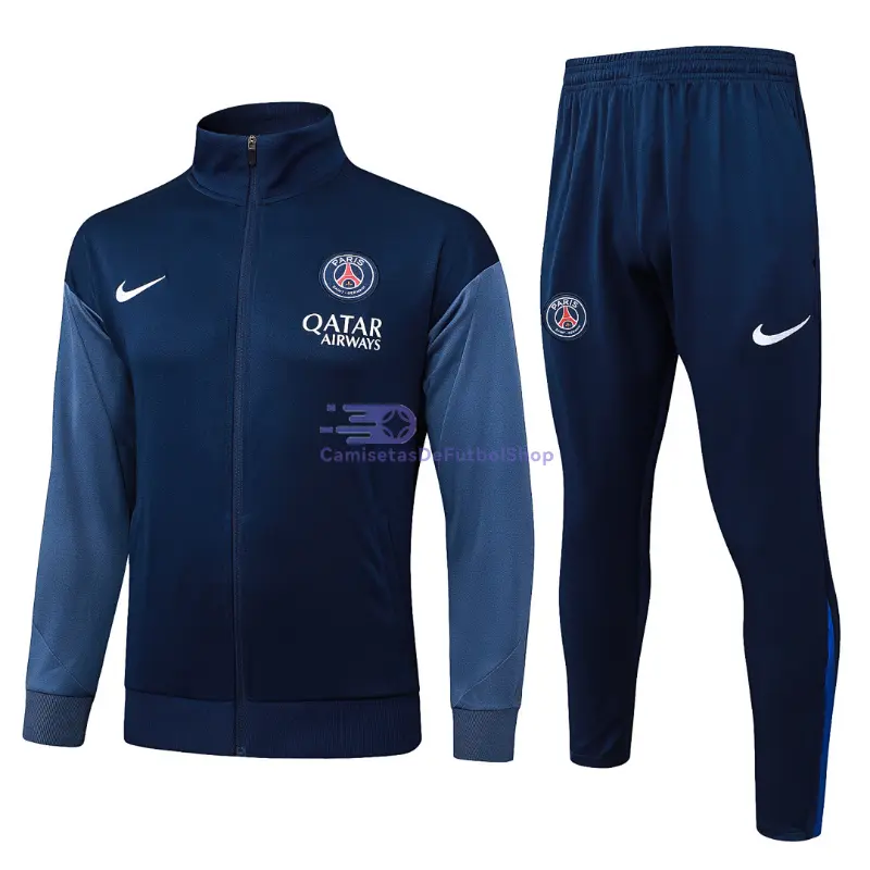 Chandal PSG 2025/2026 Azul Marino/Gris