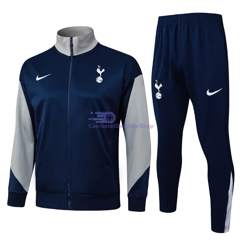 Chandal Tottenham Hotspur 2025/2026 Azul Marino/Gris