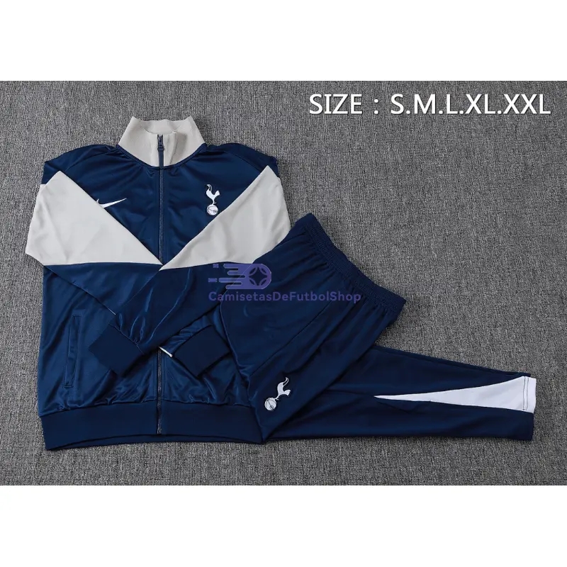 Chandal Tottenham Hotspur 2025/2026 Azul Marino/Gris