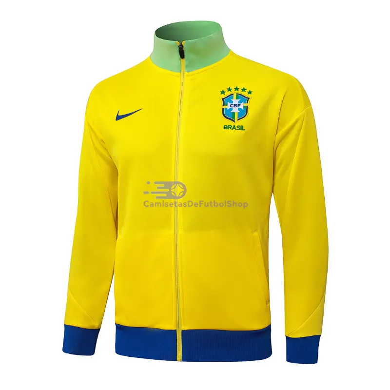 Chaqueta Brasil 2025/2026 Amarillo/Verde