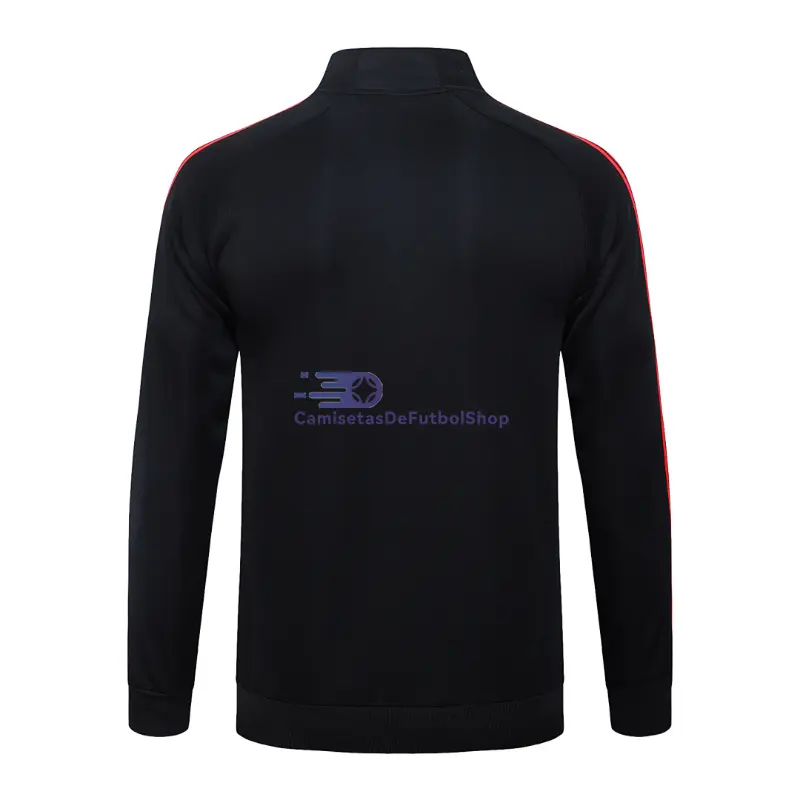 Chaqueta Liverpool 2025/2026 Negro/Rojo Versión Retro