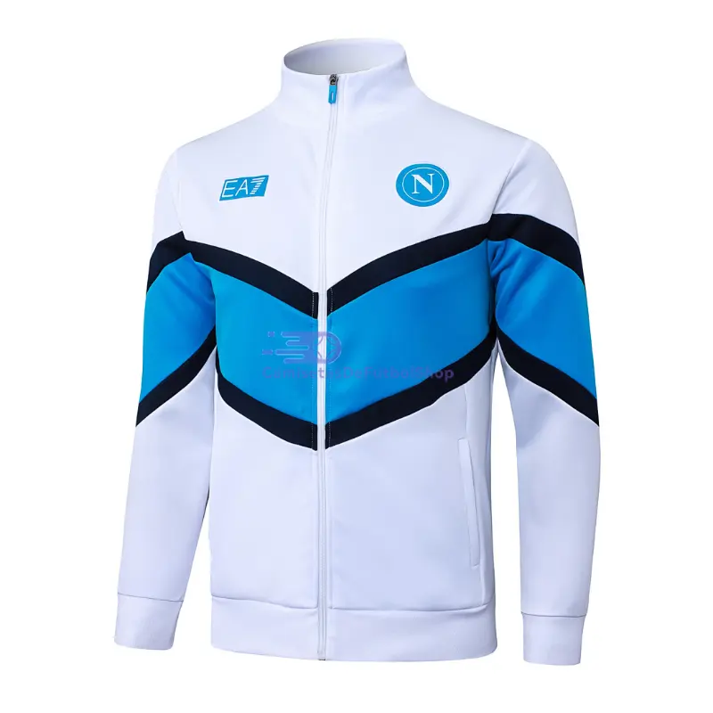 Chaqueta Napoli 2025/2026 Blanco/Azul