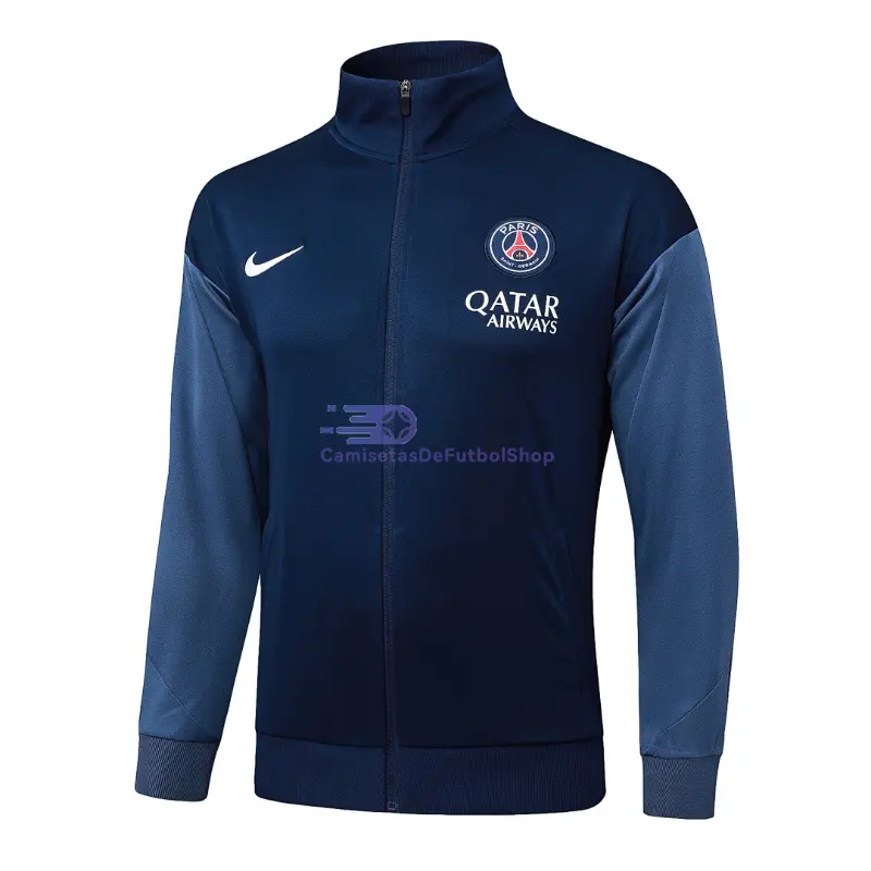 Chaqueta PSG 2025/2026 Azul Marino/Gris