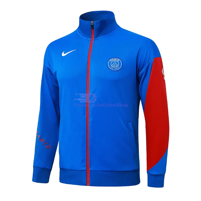 Chaqueta PSG 2025/2026 Azul Claro/Rojo