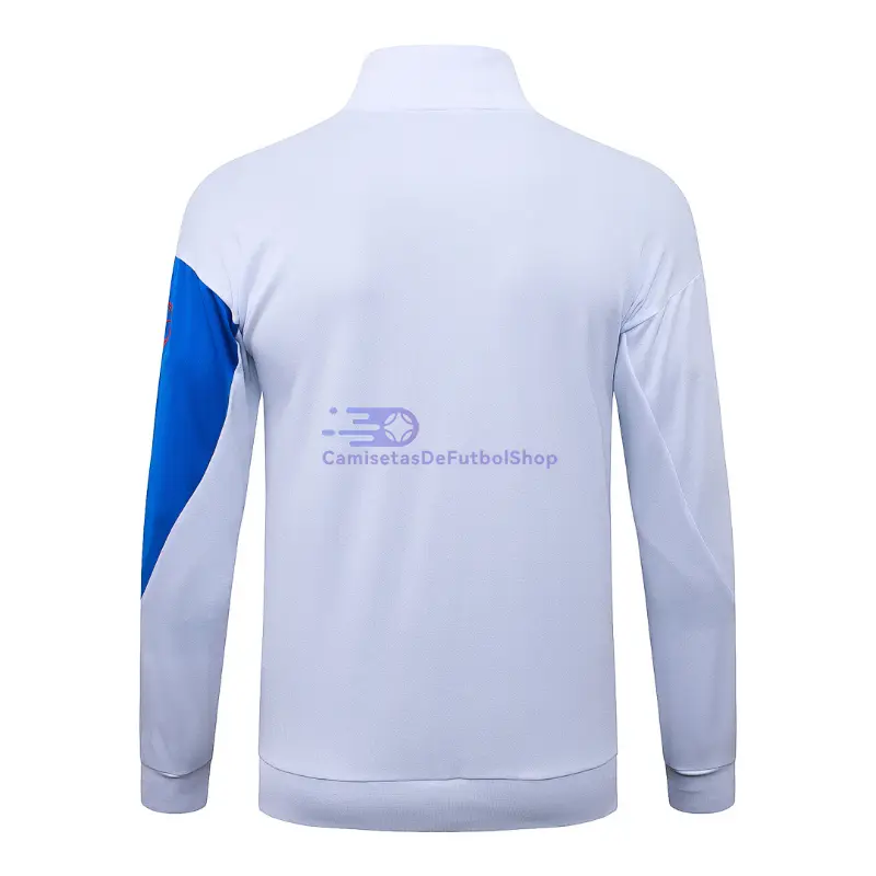 Chaqueta PSG 2025/2026 Blanco/Azul