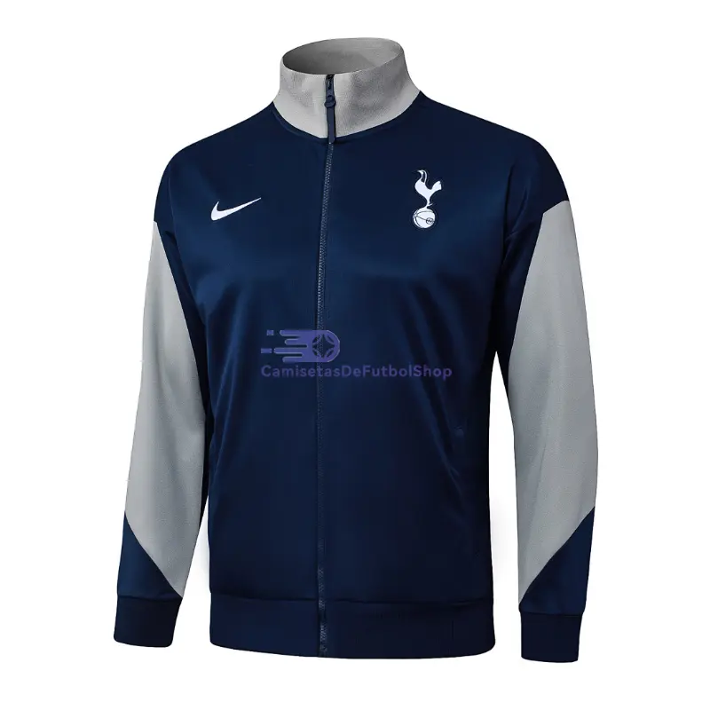 Chaqueta Tottenham Hotspur 2025/2026 Azul Marino/Gris
