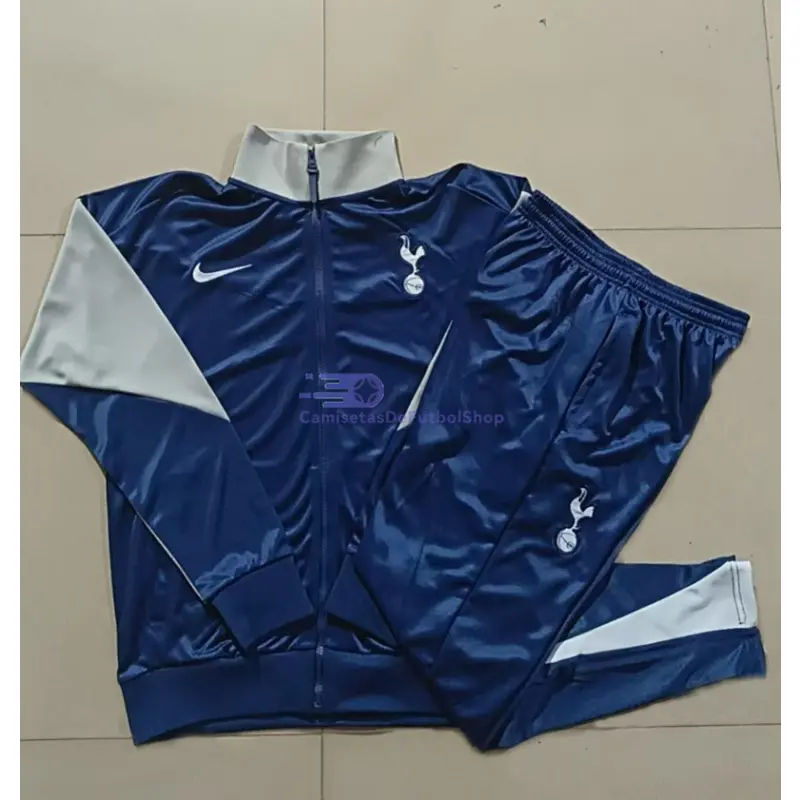 Chaqueta Tottenham Hotspur 2025/2026 Azul Marino/Gris