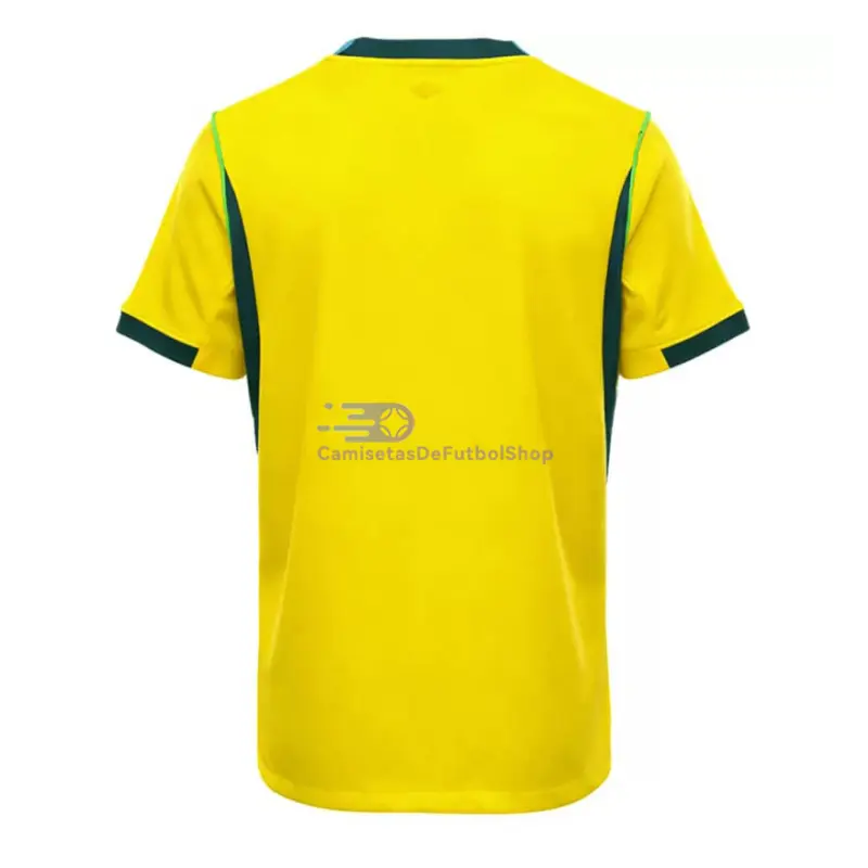 Camiseta Brasil 2026 1ª Equipación Mundial Amarillo