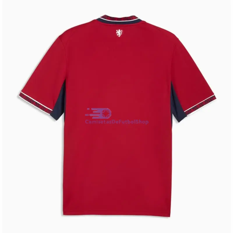 Camiseta Checa 2026 1ª Equipación Mundial Rojo