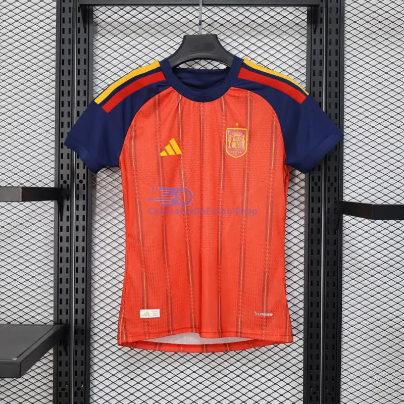 Camiseta España 2026 1ª Equipación Mundial Rojo Mujer (EDICIÓN JUGADOR)