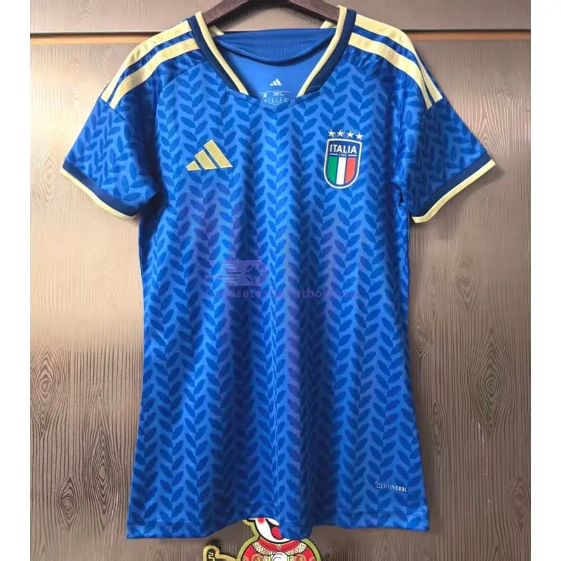 Camiseta Italia 2026 1ª Equipación Mundial Azul Mujer
