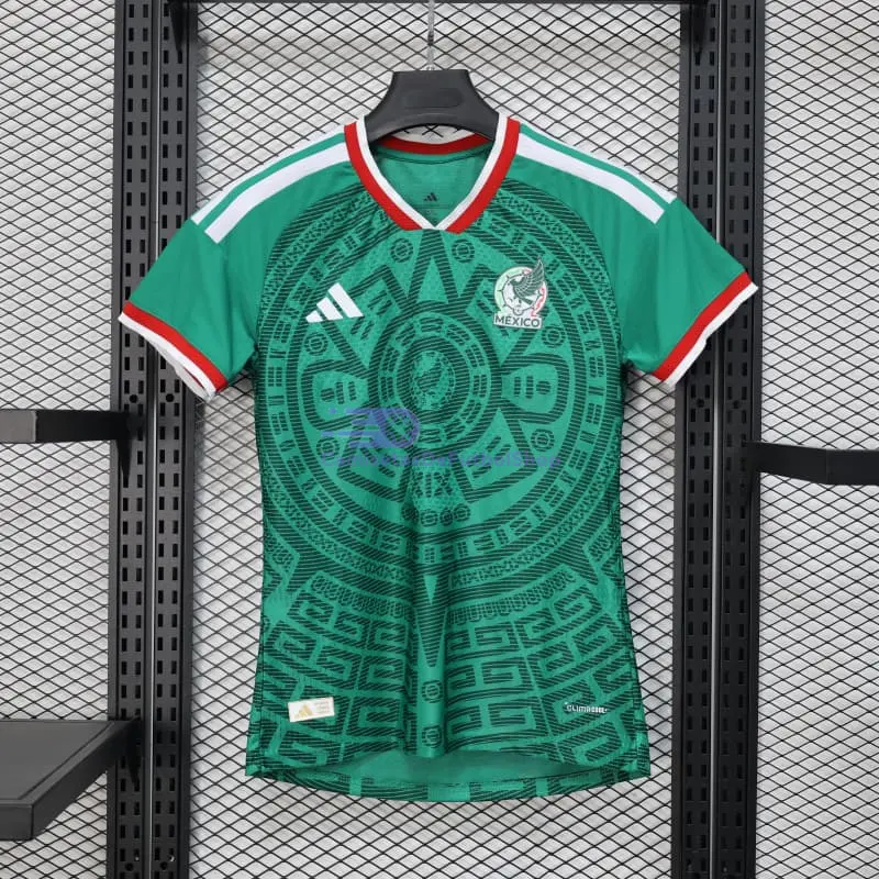 Camiseta México 2026 1ª Equipación Mundial Verde Mujer (EDICIÓN JUGADOR)