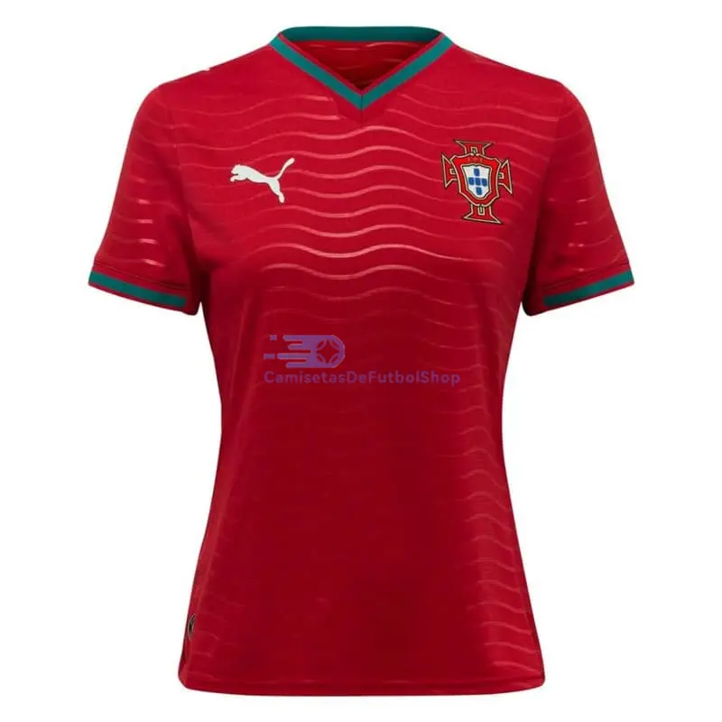 Camiseta Portugal 2026 1ª Equipación Mundial Rojo Mujer