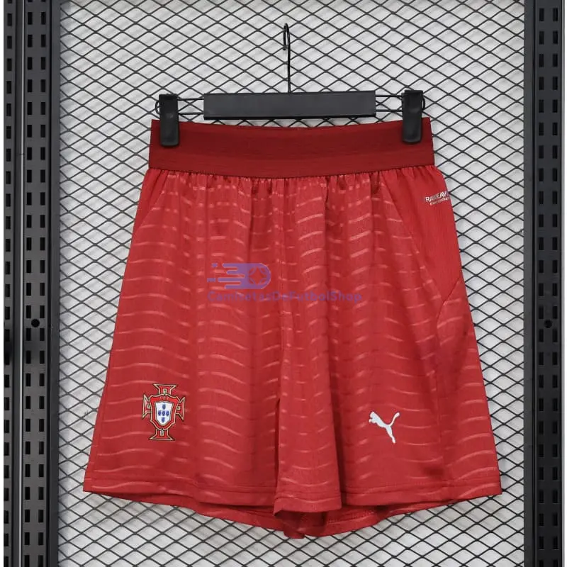 Pantalón Corto Portugal 2026 1ª Equipación Mundial Rojo (EDICIÓN JUGADOR)