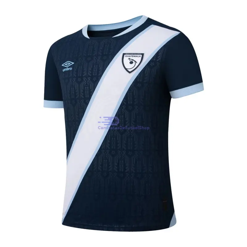 Camiseta Guatemala 2025 2ª Equipación Azul Marino/Blanco