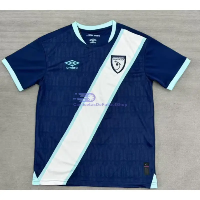 Camiseta Guatemala 2025 2ª Equipación Azul Marino/Blanco