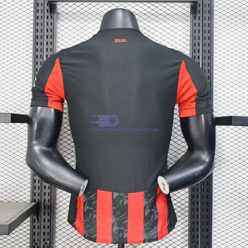 Camiseta AC Milan 2025/2026 1ª Equipación Rojo/Negro (EDICIÓN JUGADOR)