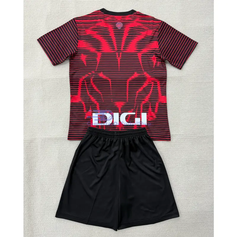 Camiseta Athletic de Bilbao 2025/2026 4ª Equipación Rojo Niño Kit