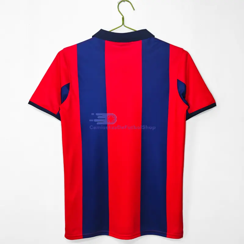 Camiseta Barcelona 1998/99 1ª Equipación Retro Naranja/Azul