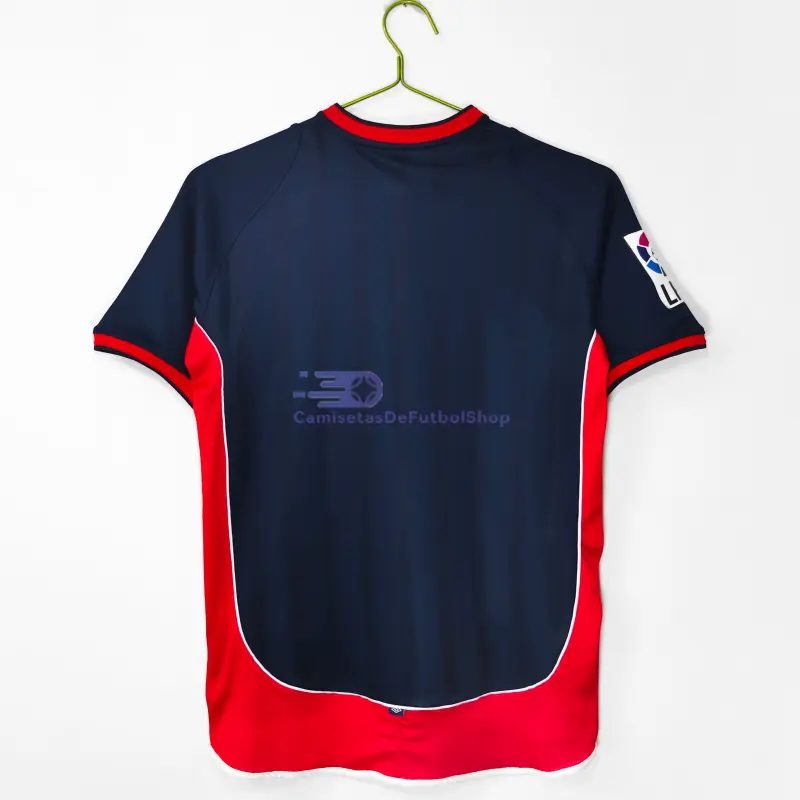 Camiseta Celta De Vigo 2001/02 2ª Equipación Retro Azul Oscuro