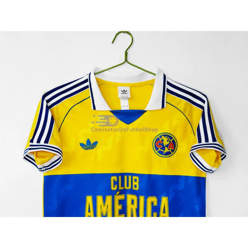 Camiseta Club America 2025/2026 Versión Retro Amarillo 