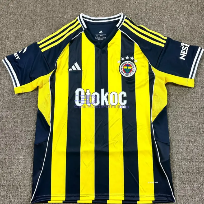 Camiseta Fenerbahce 2025/2026 1ª Equipación Amarillo/Azul