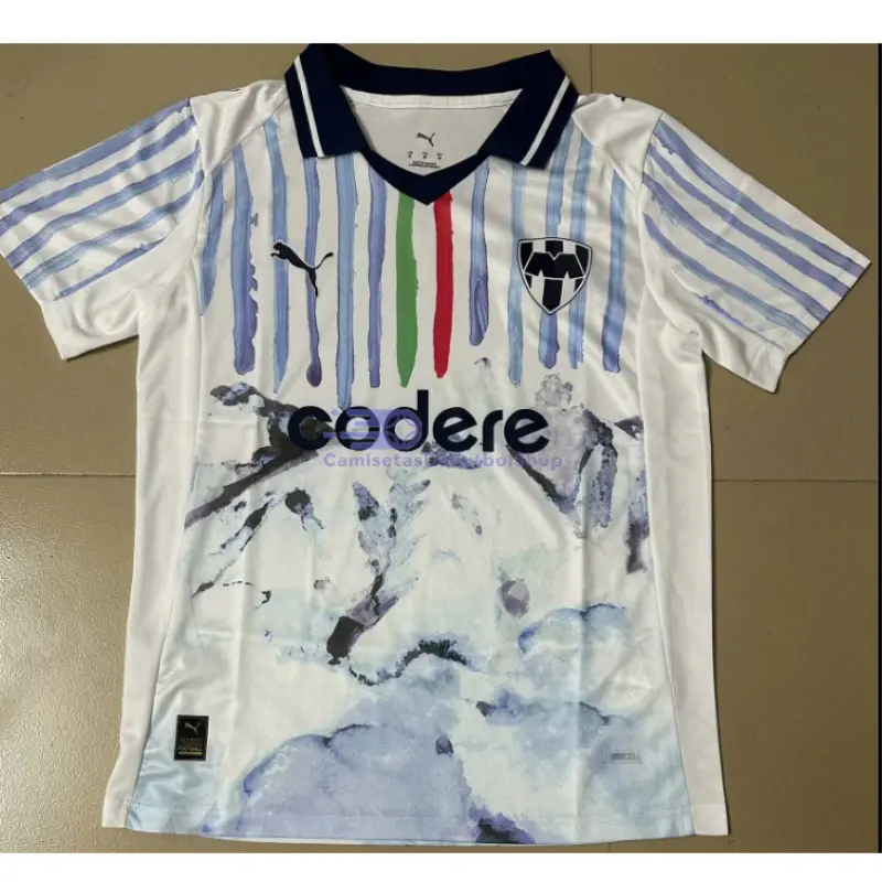 Camiseta Monterrey 2025/2026 2ª Equipación Club World Cup Blanco
