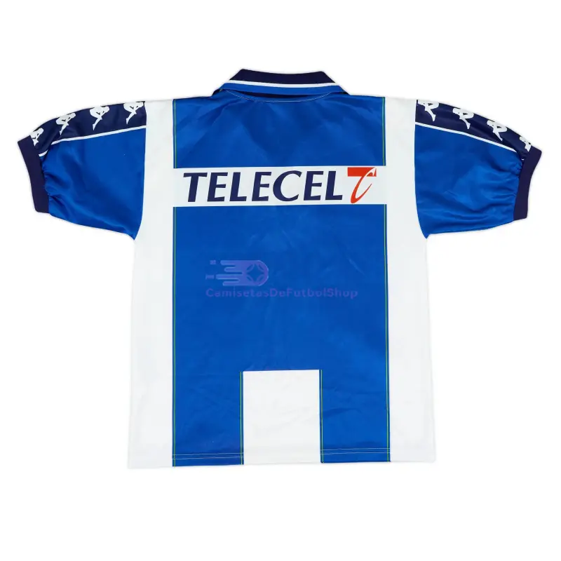 Camiseta Porto 1999/00 1ª Equipación Retro Blanco/Azul