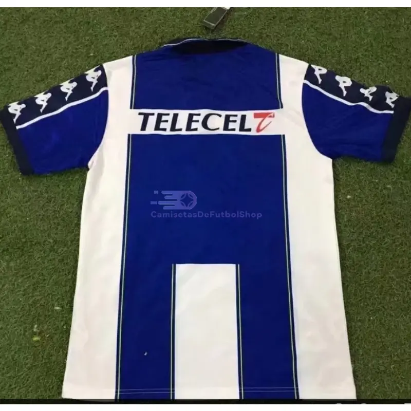 Camiseta Porto 1999/00 1ª Equipación Retro Blanco/Azul