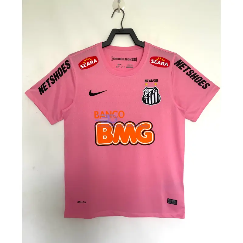 Camiseta Santos FC 2012/13 Retro Rosa