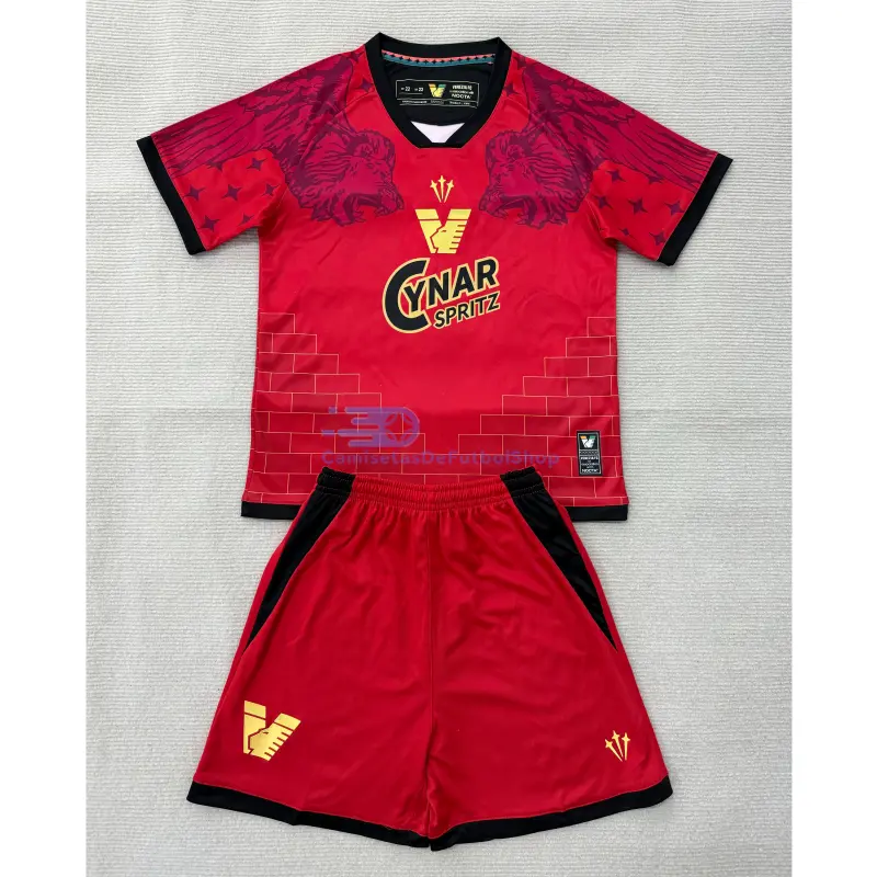 Camiseta Venezia FC 2025/2026 4ª Equipación Rojo Niño Kit