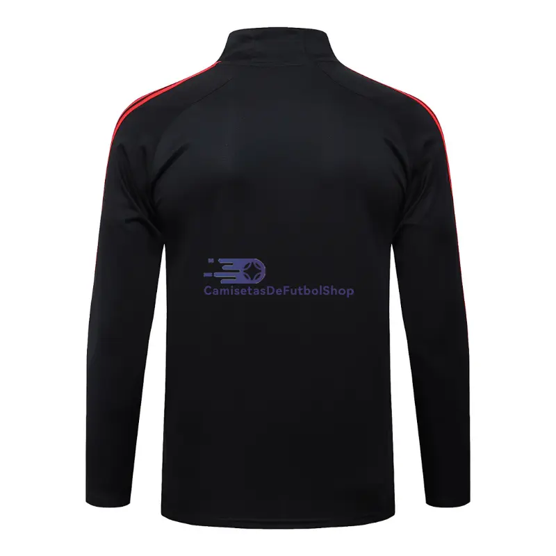 Sudadera De Entrenamiento Liverpool Negro/Rojo Versión Retro 2025/2026