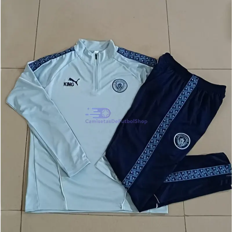 Sudadera De Entrenamiento Manchester City Azul Claro 2025/2026
