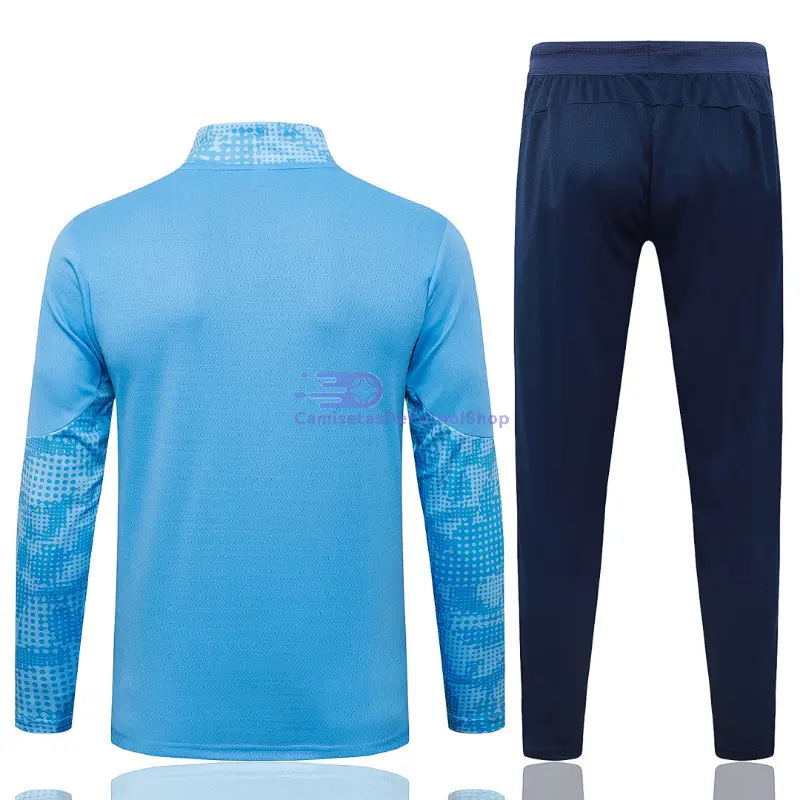 Sudadera De Entrenamiento Manchester City 2025/2026 Kit Azul Claro con Estampado