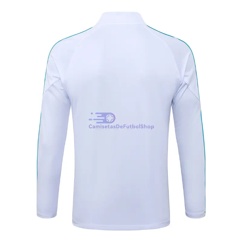 Sudadera De Entrenamiento Marsella Blanco/Verde 2025/2026 