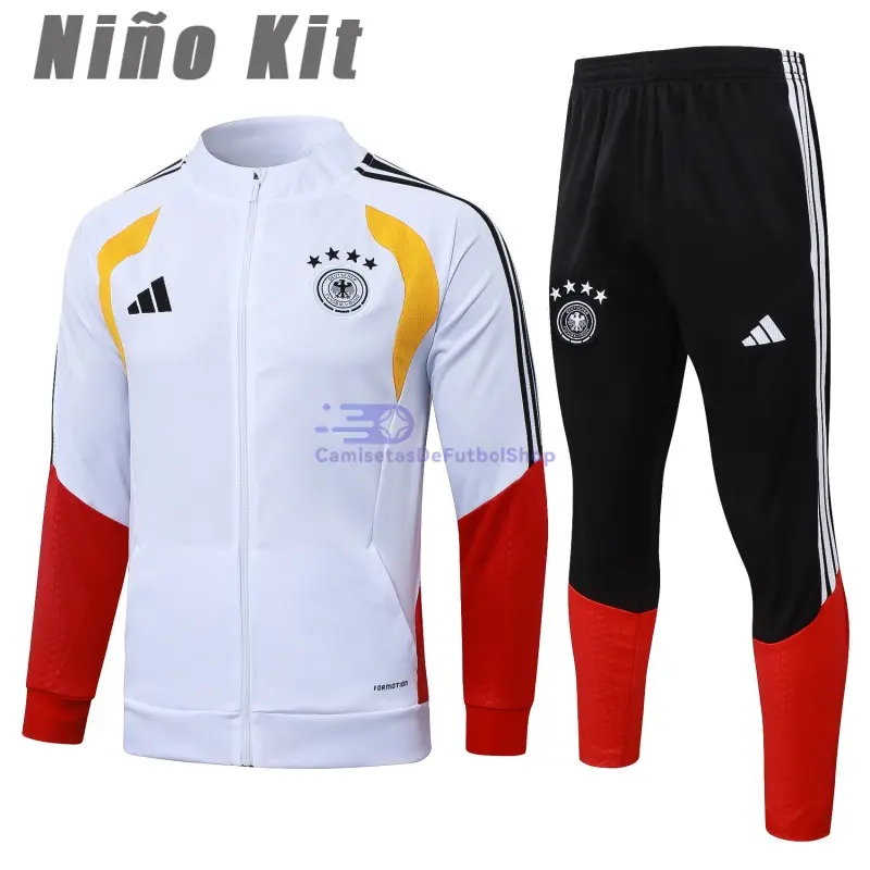 Chandal Alemania 2026 Niño Blanco