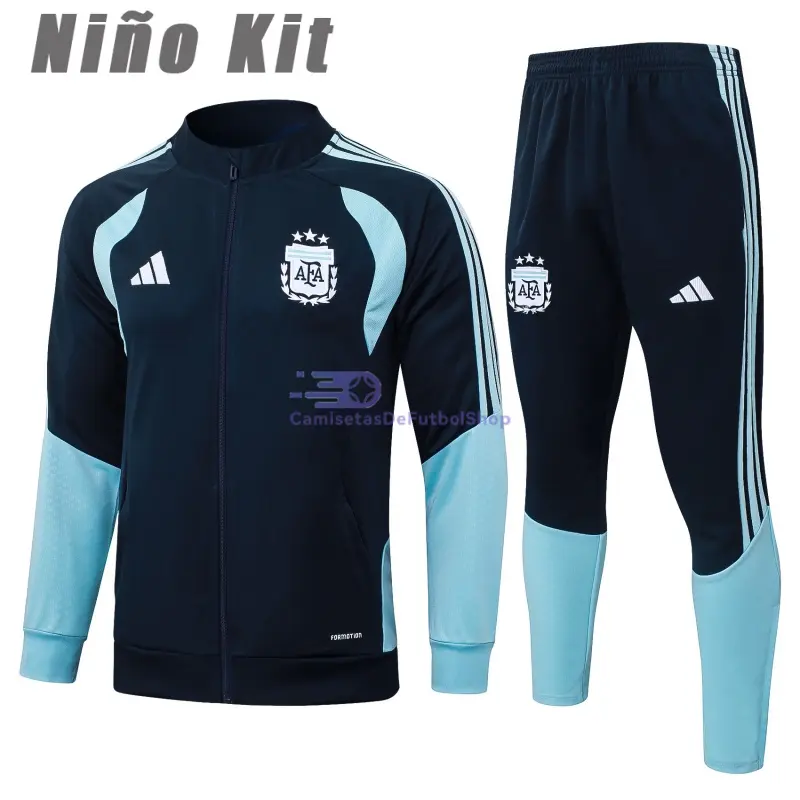 Chandal Argentina 2026 Niño Azul Marino