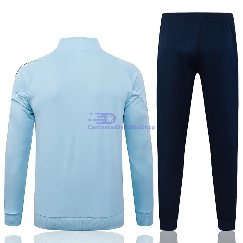 Chandal Manchester City 2025/2026 Niño Azul Claro con Estampado en Manga