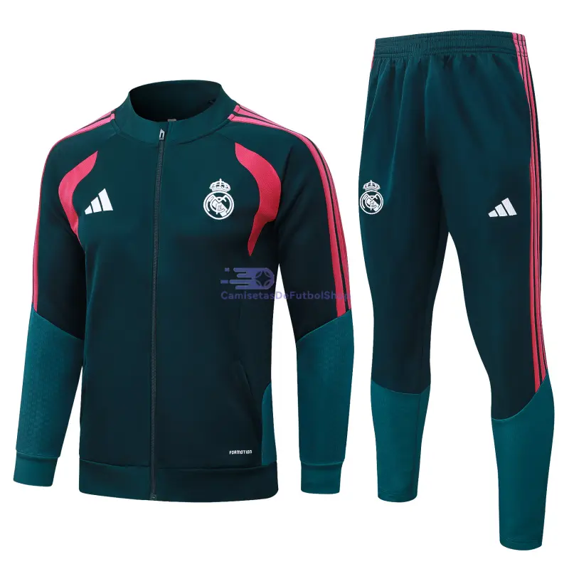 Chandal Real Madrid 2026/2027 Verde Oscuro