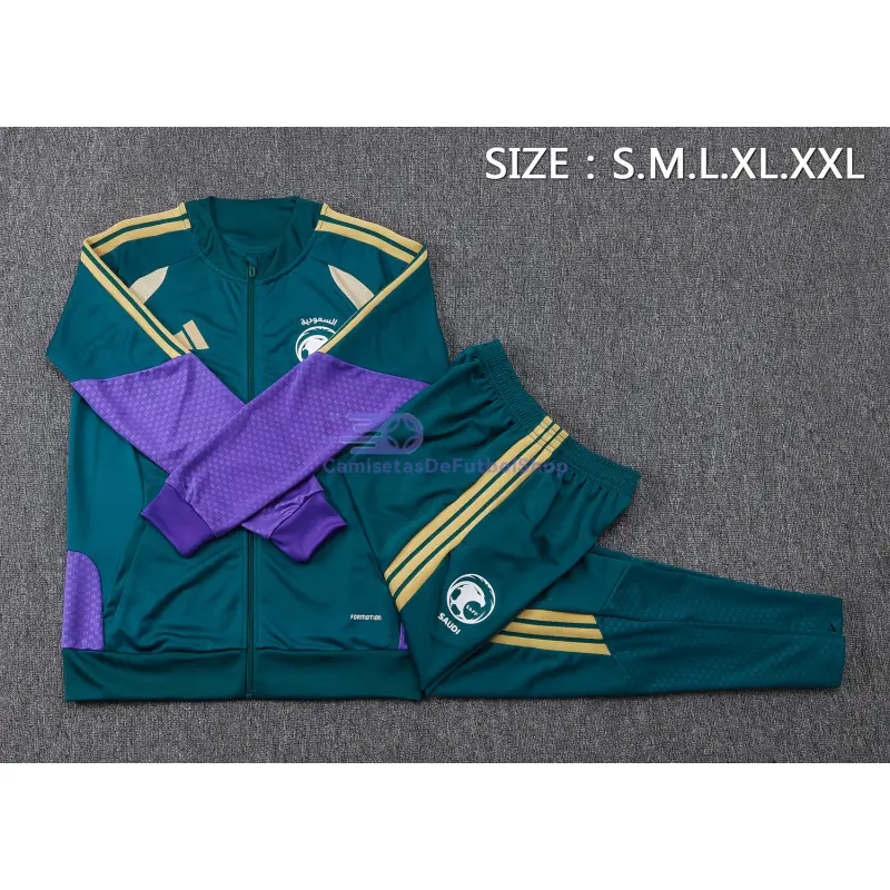 Chandal Saudi Arabia 2026 Verde Oscuro