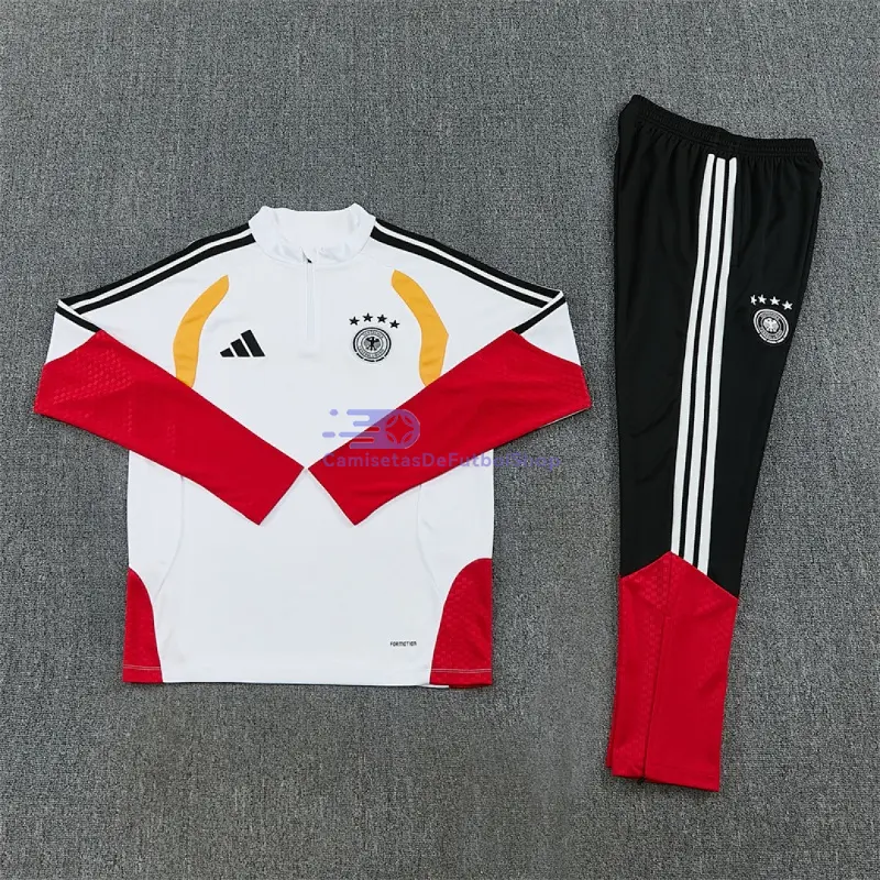 Sudadera de Entrenamiento Alemania 2026 Kit Blanco